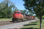 Westbound Train - CN ES44AC #3808